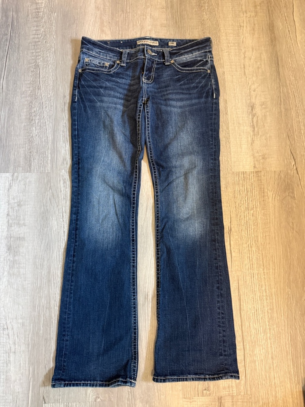 BKE Dark Blue Flare Jeans